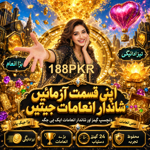 188PKR: پاکستان میں آن لائن کیسینو کا نیا چہرہ